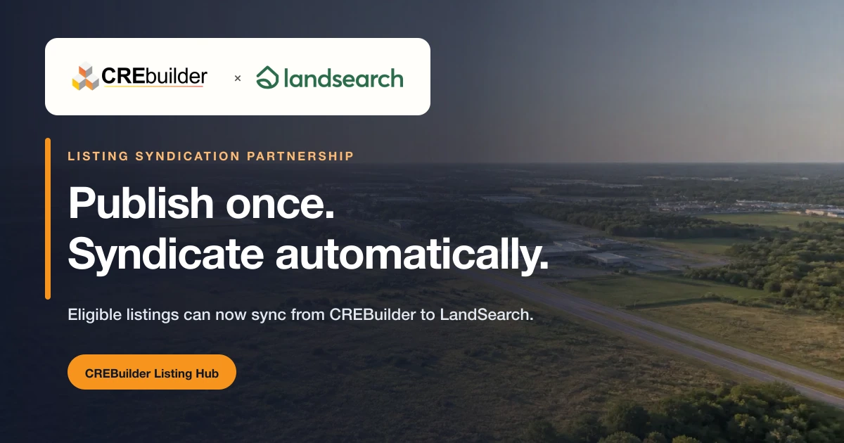 CREBuilder Adds Automatic LandSearch Syndication